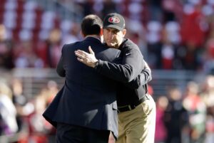 Jed York and Jim Harbaugh (1)